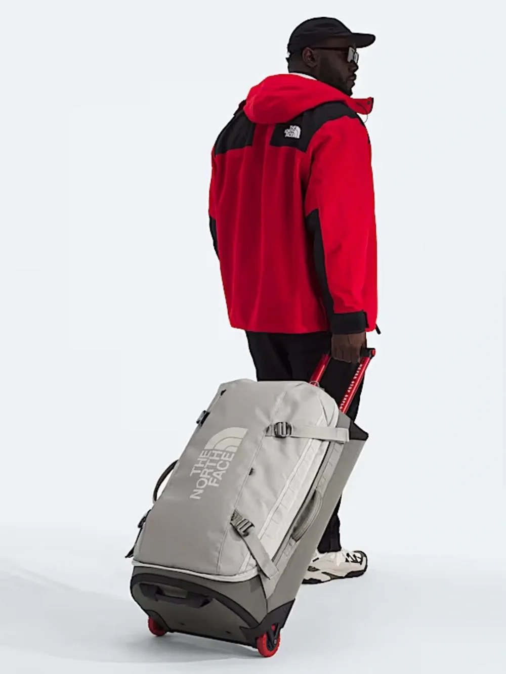 The North Face Rolling Thunder 28 Soapstone 95L Wheeled Duffel NEW w/ Tags